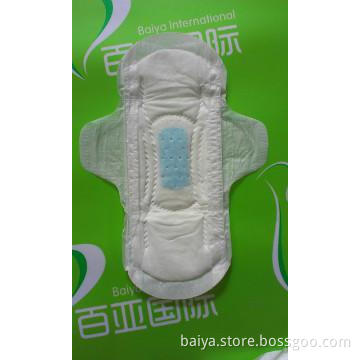 super absorbent 230mm day use sanitary napkin with wings
